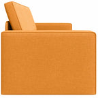 Sofá cama Amarillo oscuro 245 x 78 x 77 cm tela