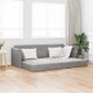 Sofá-cama de piso Amarillo 213 x 70 x 77 cm Terciopelo