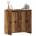 Armario para lavabo de baño madera ingeniería envejecida