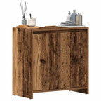 Armario para lavabo de baño madera ingeniería envejecida