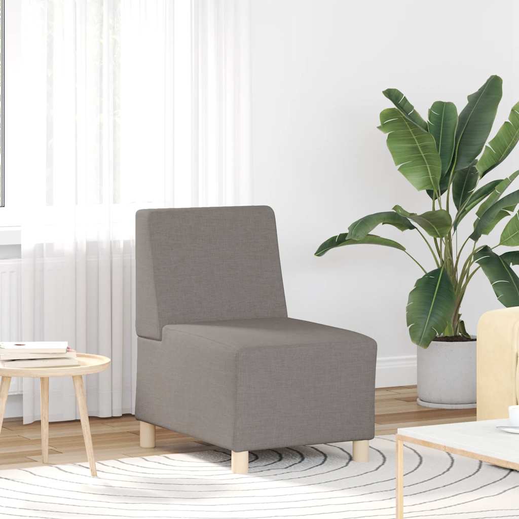 Poltrona de tecido cotelê cinzento-escuro 100x77x82 cm