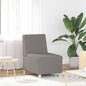 Poltrona de tecido cotelê cinzento-escuro 100x77x82 cm