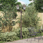 Garden Light Bronze 61 x 53 x 235 cm Aluminum and Glass