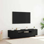 Mueble de TV Negro 160 x 35 x 40 cm Madera de ingeniería