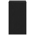 Escritorio Roble Negro 90x40x72 cm Madera de Ingeniería