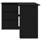 Escritorio Roble Negro 145 x 100 x 76 cm Madera de ingeniería