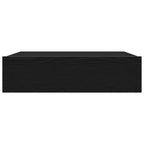 Muebles de TV con luces LED (2 unidades), roble negro, 60 x 35 x 15,5 cm