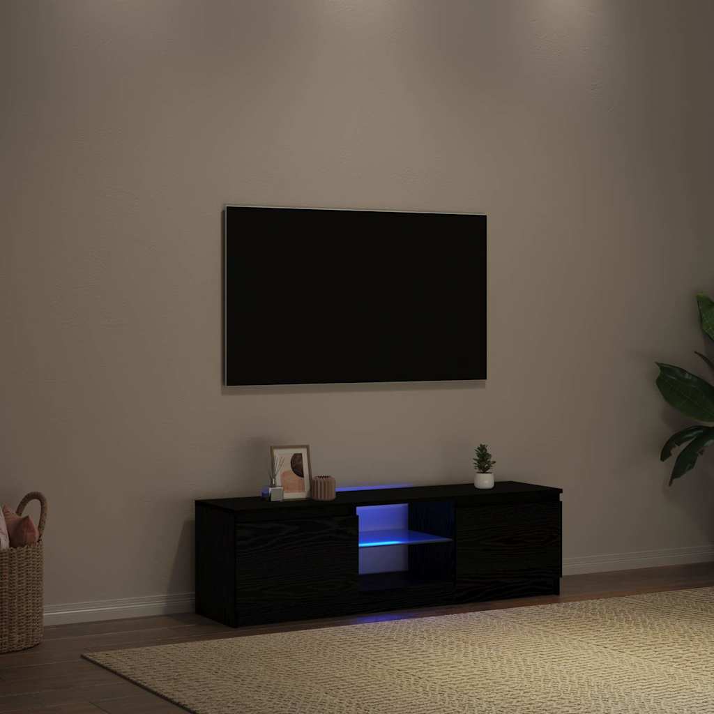 Mueble de pared de TV madera ingeniería envejecida 80x30x30 cm