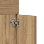 Juego de muebles baño 2 piezas madera ingeniería roble artisan