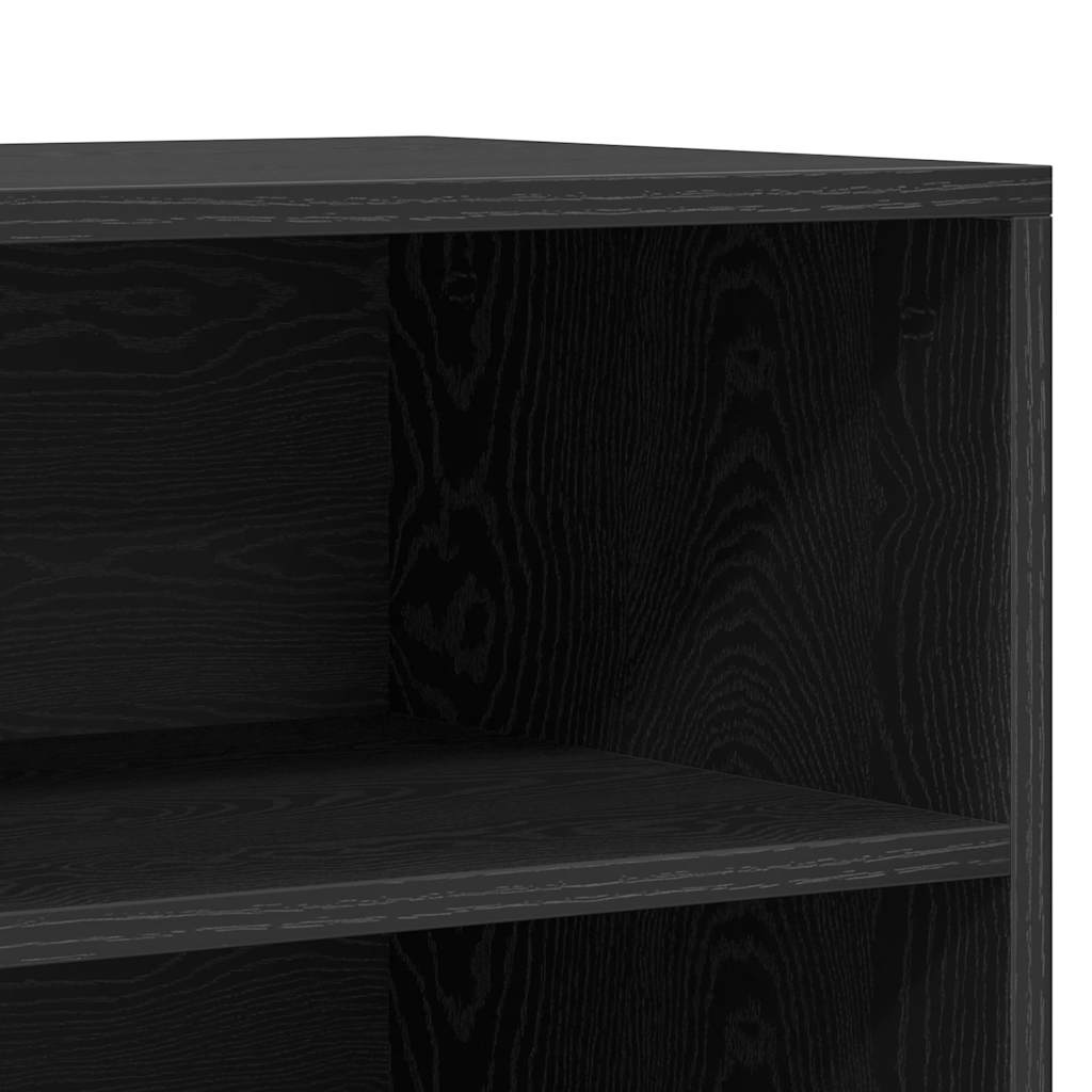 Aparador Roble Negro 57 x 35 x 70 cm Madera de ingeniería