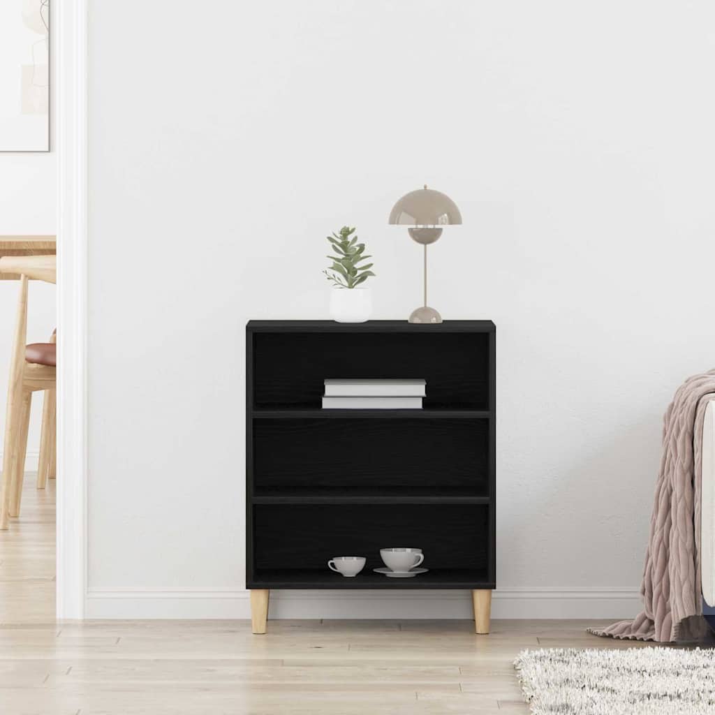 Aparador Roble Negro 57 x 35 x 70 cm Madera de ingeniería