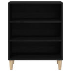 Aparador Roble Negro 57 x 35 x 70 cm Madera de ingeniería