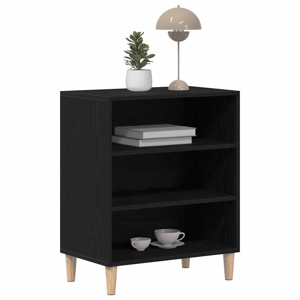Aparador Roble Negro 57 x 35 x 70 cm Madera de ingeniería