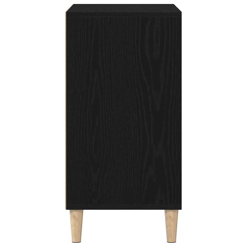 Aparador Roble Negro 57 x 35 x 70 cm Madera de ingeniería