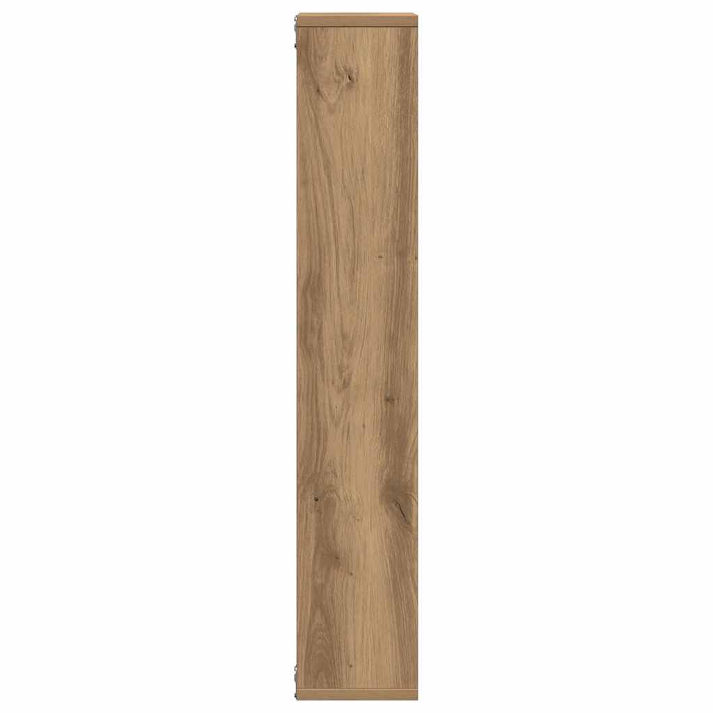 Estante de pared Artisan Roble 36x16x90 cm Madera de ingeniería