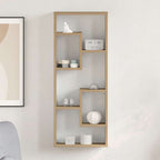 Estante de pared Artisan Roble 36x16x90 cm Madera de ingeniería