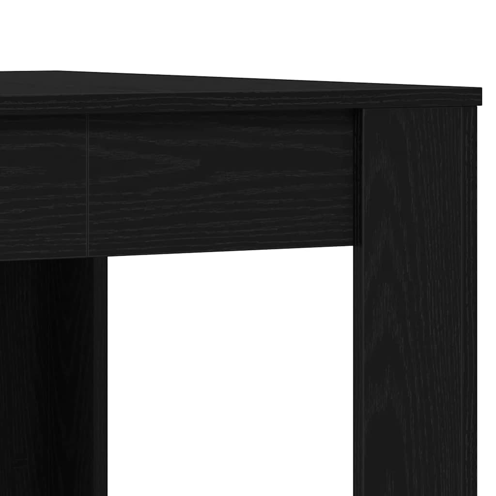 Mesa de Comedor Roble Negro 140 x 74,5 x 76 cm