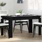 Mesa de Comedor Roble Negro 140 x 74,5 x 76 cm