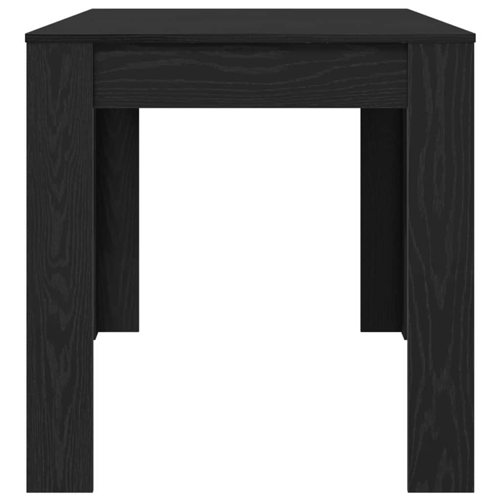 Mesa de Comedor Roble Negro 140 x 74,5 x 76 cm