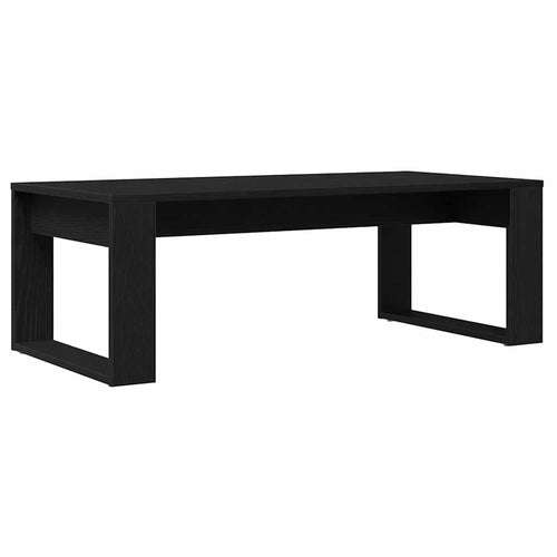 Mesa de Café Roble Negro 102 x 50 x 35 cm Madera de ingeniería
