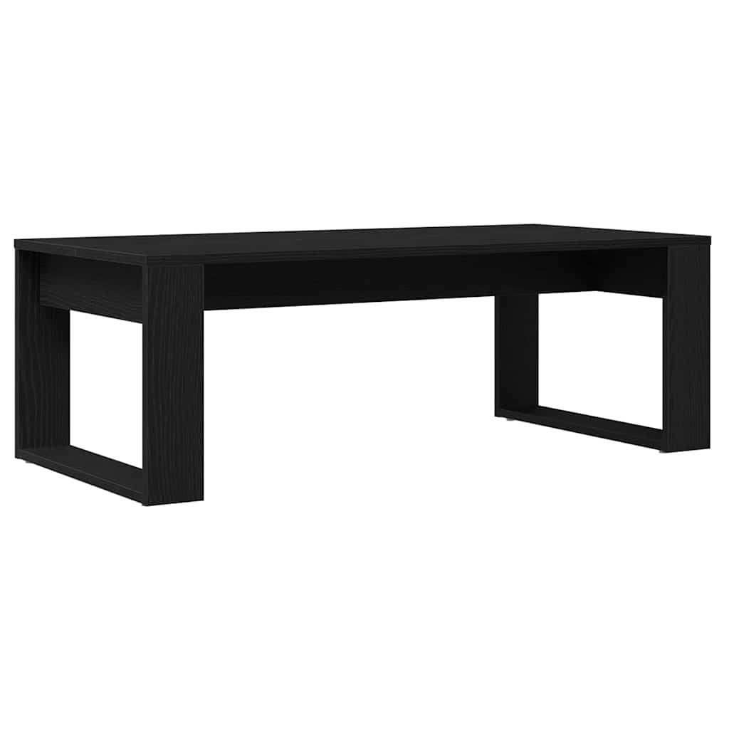 Mesa de Café Roble Negro 102 x 50 x 35 cm Madera de ingeniería
