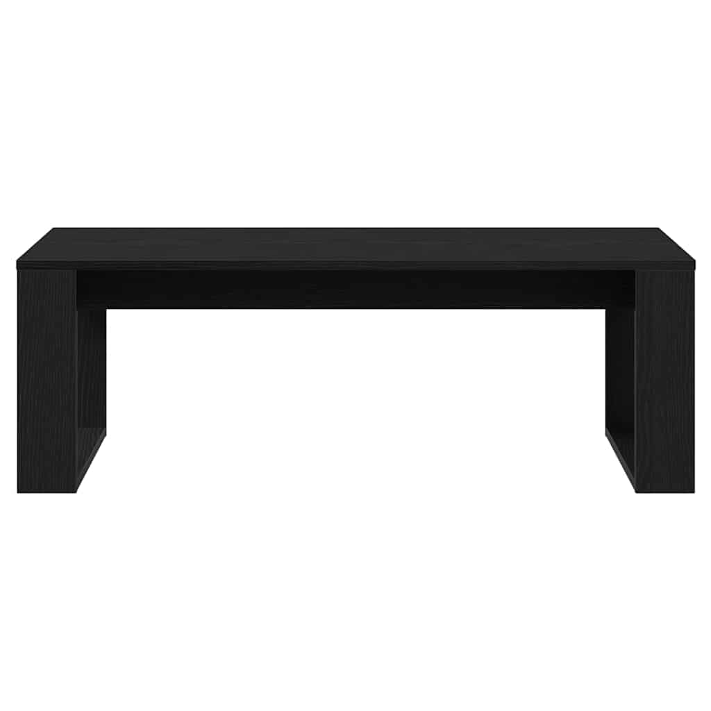 Mesa de Café Roble Negro 102 x 50 x 35 cm Madera de ingeniería