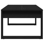 Mesa de Café Roble Negro 102 x 50 x 35 cm Madera de ingeniería