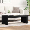 Mesa de Café Roble Negro 102 x 50 x 35 cm Madera de ingeniería