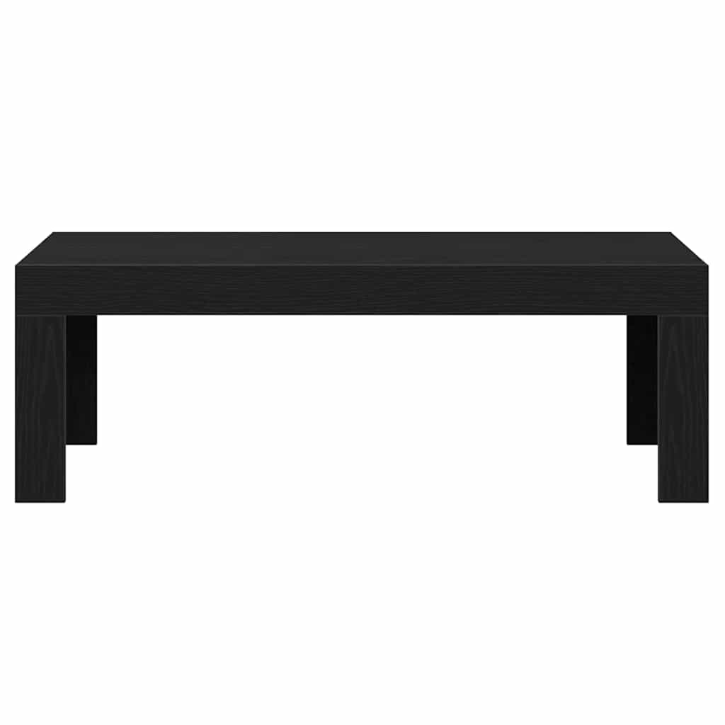 Mesa de Café Roble Negro 102 x 50 x 35 cm Madera de ingeniería