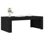 Mesa de Café Roble Negro 102 x 50 x 35 cm Madera de ingeniería