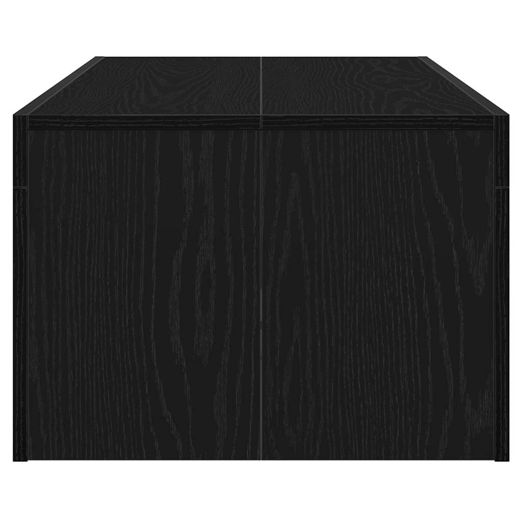 Mesa de Café Roble Negro 102 x 50 x 35 cm Madera de ingeniería