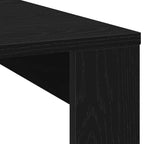 Mesa de Café Roble Negro 100 x 100 x 35 cm Madera de ingeniería