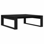Mesa de Café Roble Negro 100 x 100 x 35 cm Madera de ingeniería