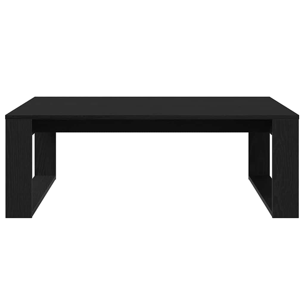 Mesa de Café Roble Negro 100 x 100 x 35 cm Madera de ingeniería