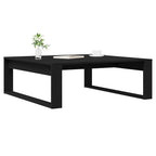 Mesa de Café Roble Negro 100 x 100 x 35 cm Madera de ingeniería