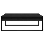 Mesa de Café Roble Negro 100 x 100 x 35 cm Madera de ingeniería