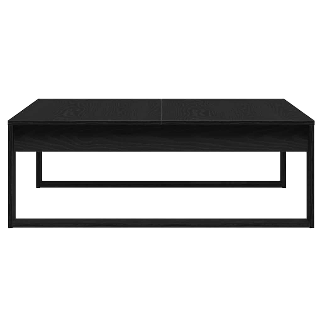 Mesa de Café Roble Negro 100 x 100 x 35 cm Madera de ingeniería