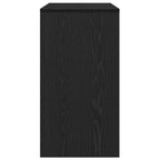 Mesa consola roble negro 89x41x76,5 cm madera de ingeniería