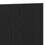 Cabecero de Cama con cabecera Roble Negro 160 x 1.5 x 80.5 cm