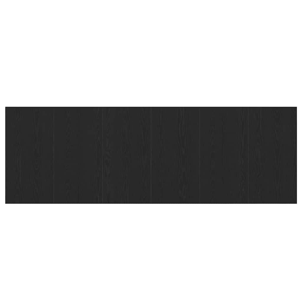 Cabecero de Cama con cabecera Roble Negro 160 x 1.5 x 80.5 cm