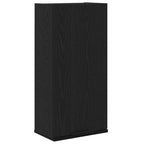 Armario de pared roble negro 32x20x67 cm Madera de ingeniería