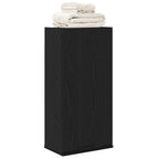 Armario de pared roble negro 32x20x67 cm Madera de ingeniería