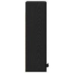 Armario de pared roble negro 32x20x67 cm Madera de ingeniería