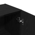 Mueble de Cuarto de Baño Roble negro 32 x 34 x 188,5 cm