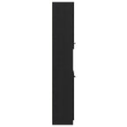 Mueble de Cuarto de Baño Roble negro 32 x 34 x 188,5 cm