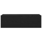Gabinete de TV 2 pcs Negro 100 x 30 x 30 cm