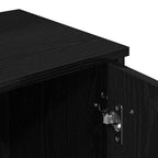 Mesa Tocador con cajón Roble Negro 86,5 x 35 x 136 cm