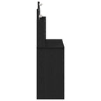 Mesa Tocador Roble Negro 96 x 39 x 142 cm Madera de ingeniería