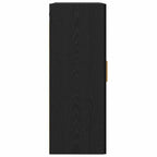 Armario de Pared Roble Negro 69,5 x 34 x 90 cm