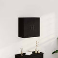 Armario de pared roble negro 60x31x60 cm madera de ingeniería